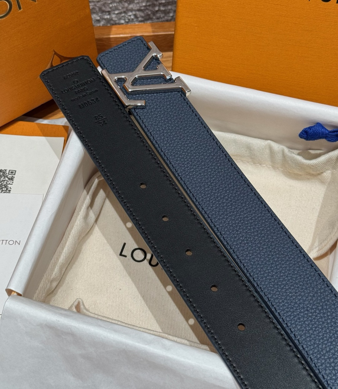 루이비통 트리옹 가죽 40mm 양면 벨트 상세 이미지 6