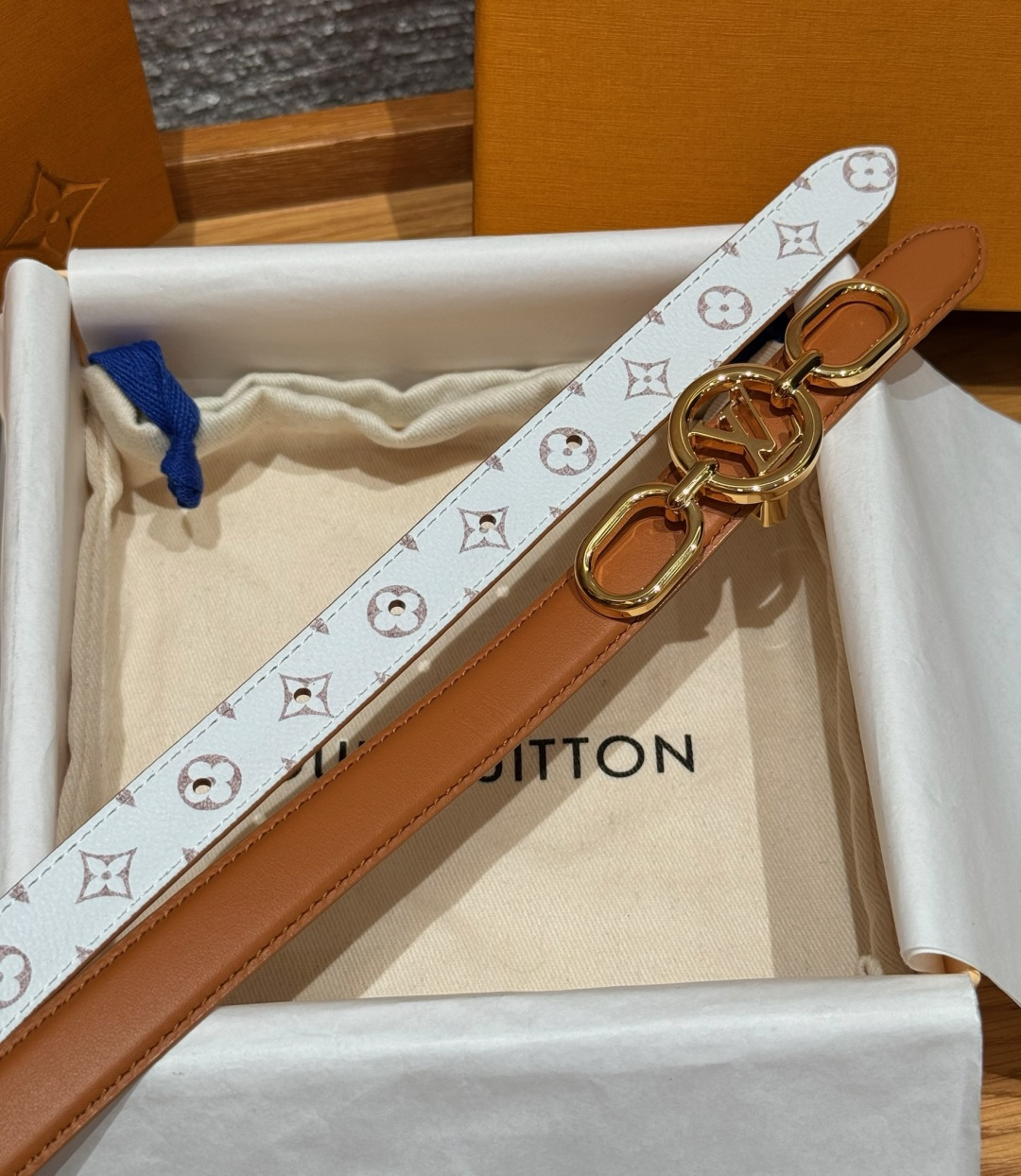 루이비통 서클 프라임 20mm 리버시블 벨트 상세 이미지 5