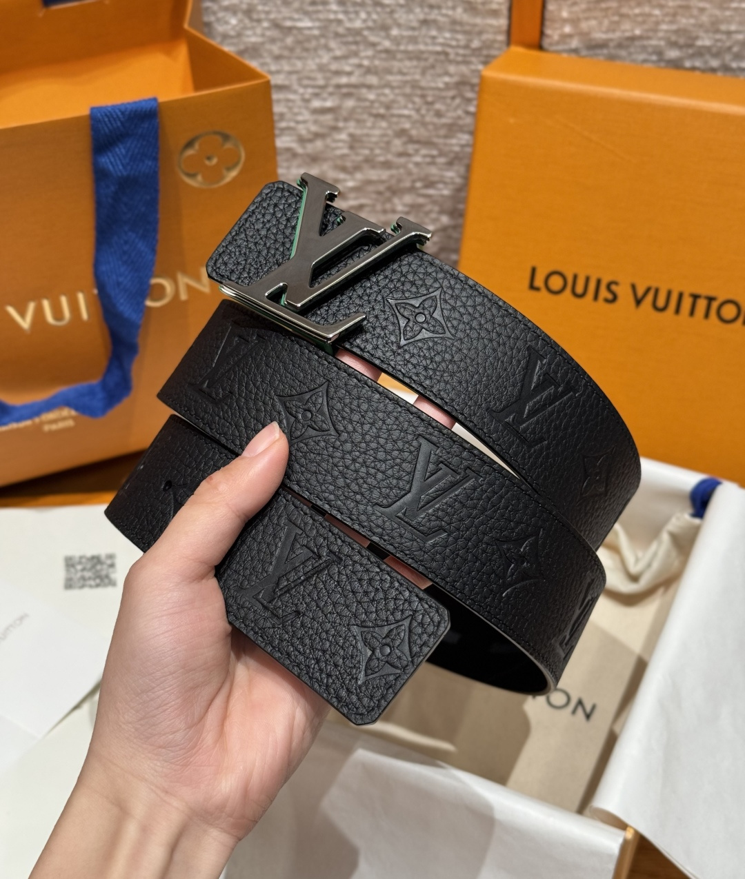루이비통 TAURILLON 40mm 리버시블 벨트 상세 이미지 2