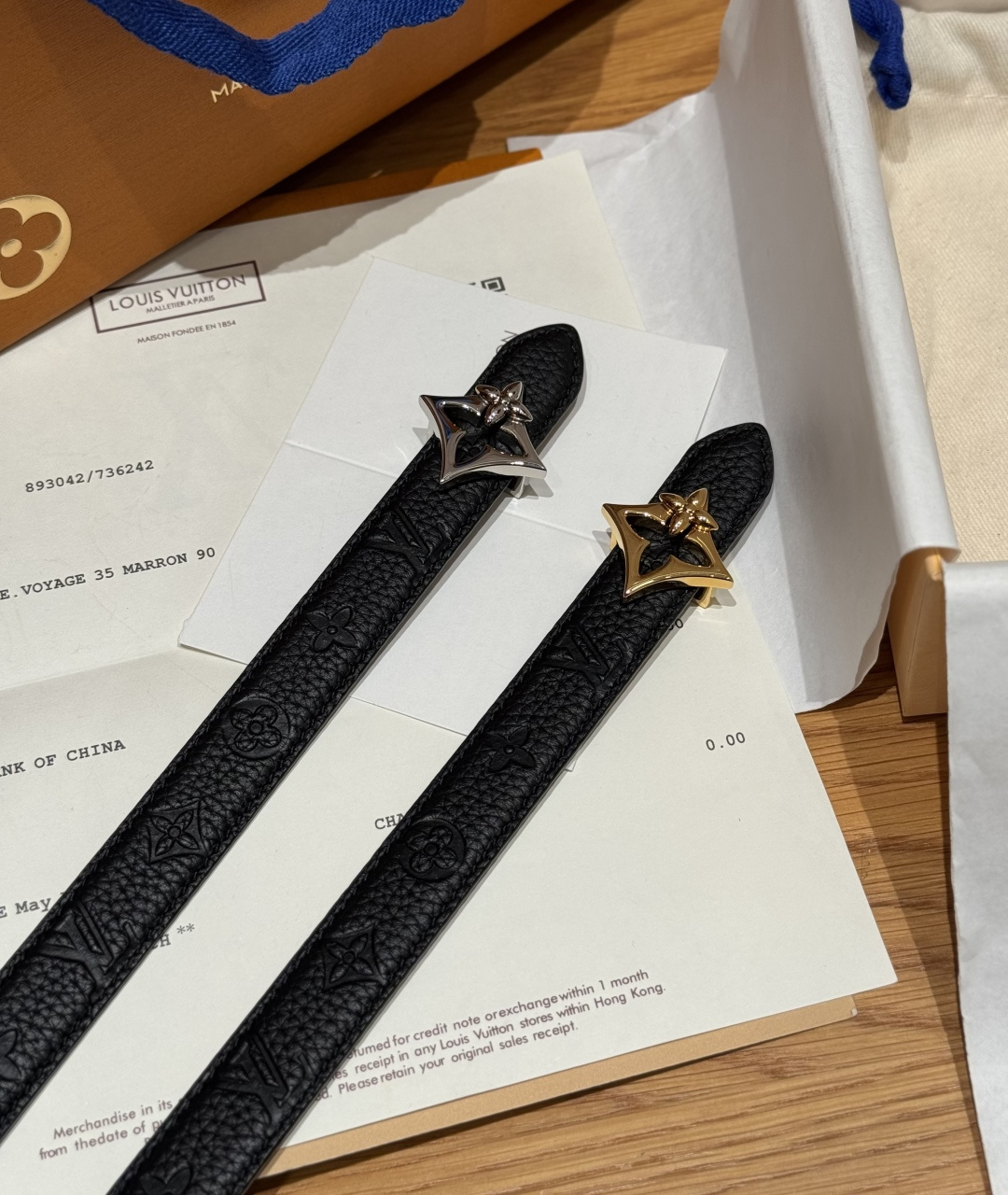 루이비통 플라워그램 20mm 리버시블 벨트 상세 이미지 3