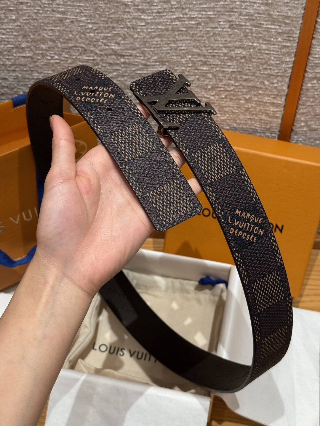 루이비통 디멘션 40mm 리버시블 벨트 상세 이미지 6