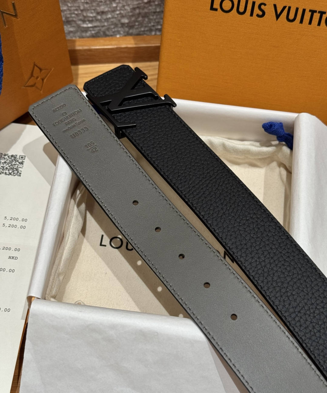 루이비통 토리용 40mm 리버시블 벨트 상세 이미지 6