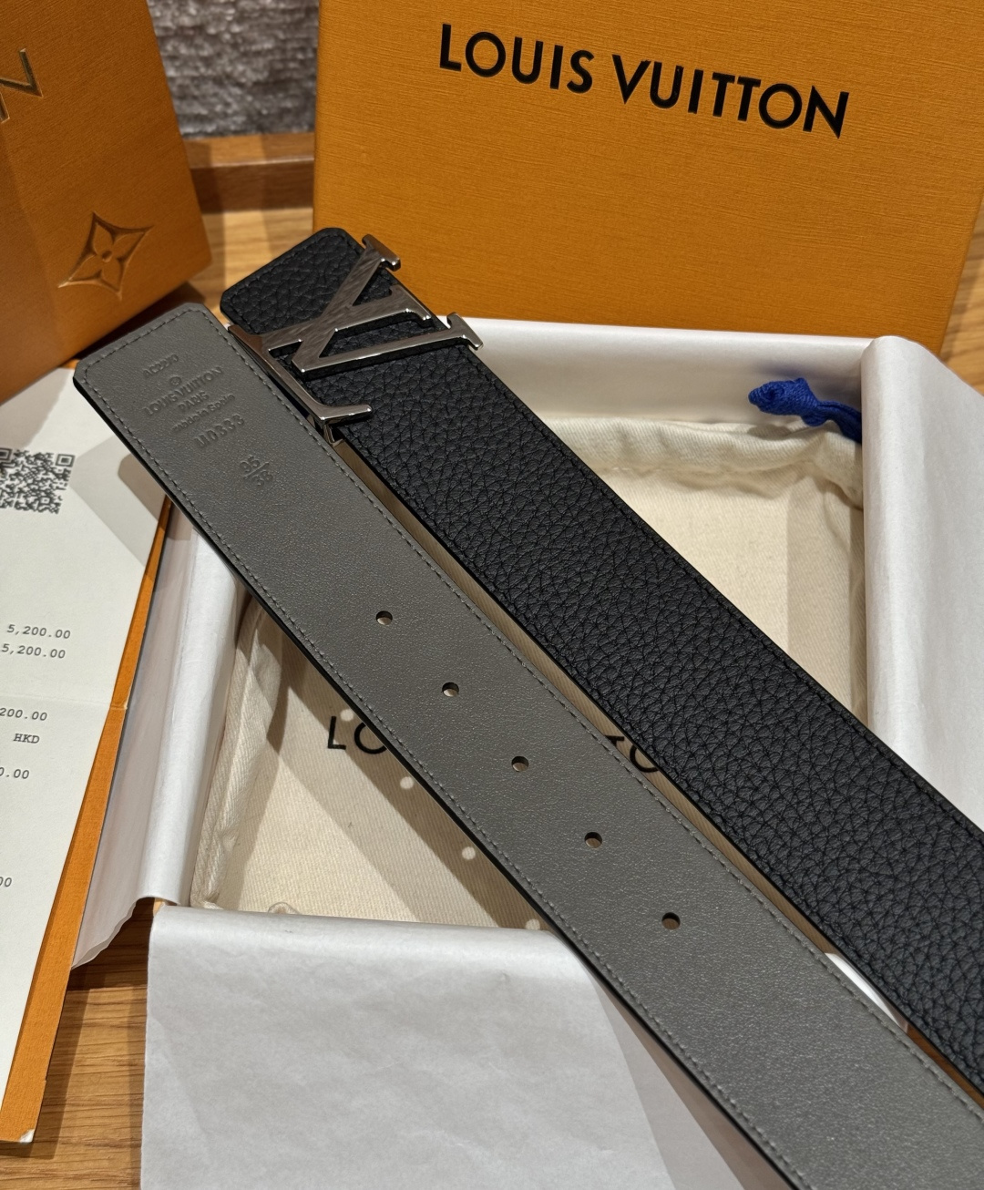 루이비통 TAURILLON 40mm 리버서블 벨트 상세 이미지 6