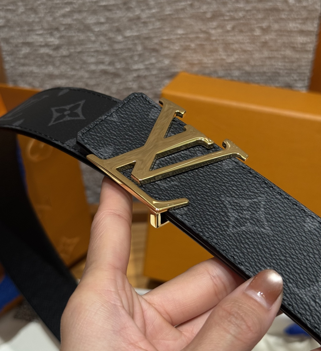 루이비통 쉐이크 40mm 리버시블 벨트 상세 이미지 4