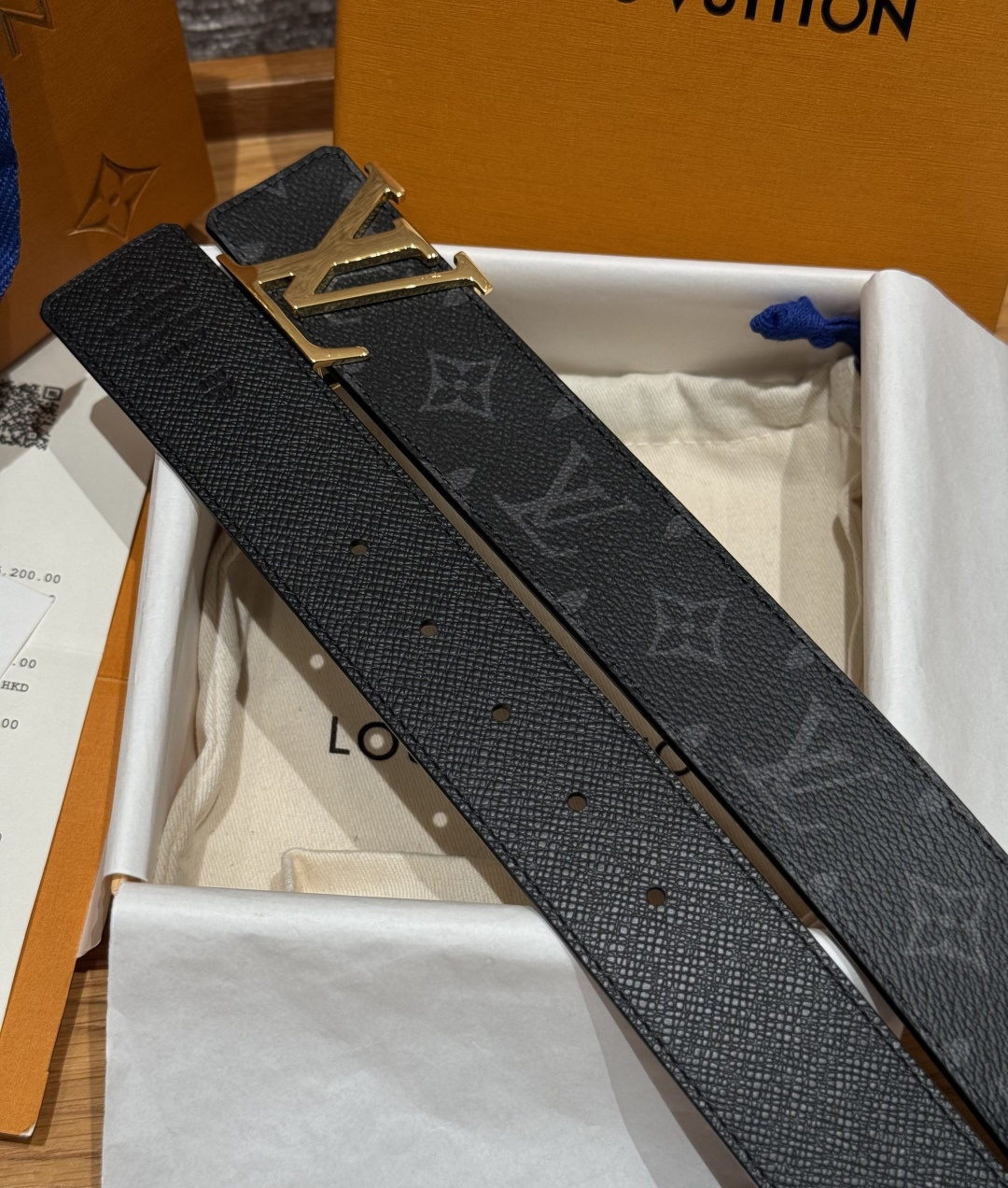 루이비통 쉐이크 40mm 리버시블 벨트 상세 이미지 6