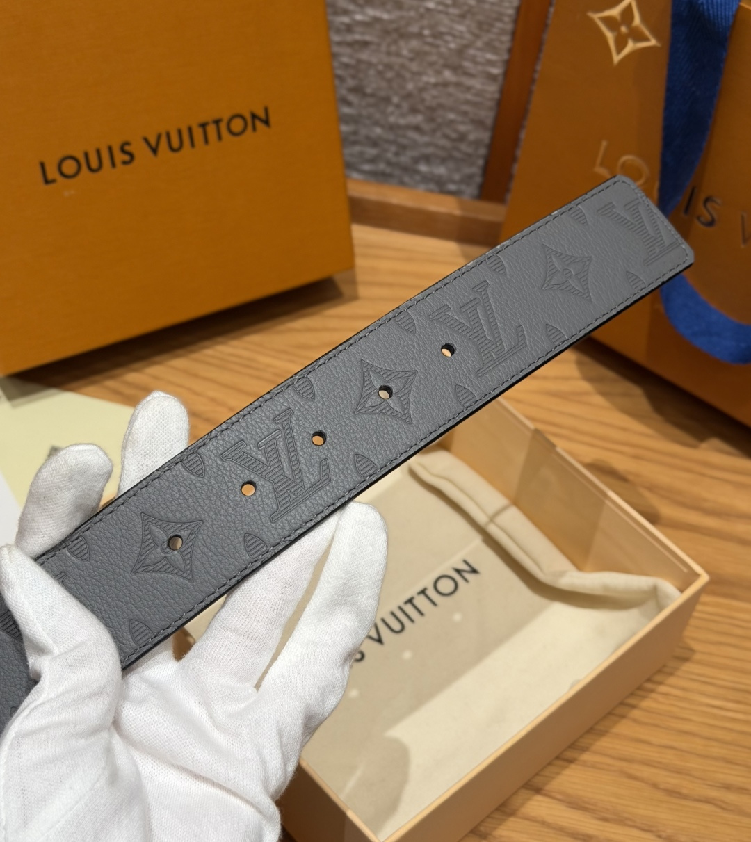 루이비통 피라미드 40mm 모노그램 엠보 소가죽 벨트 상세 이미지 6