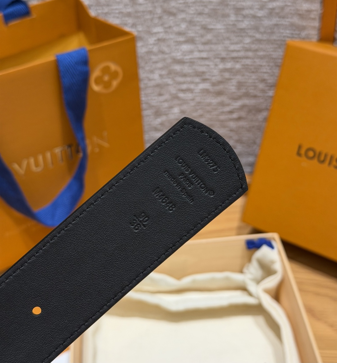 루이비통 LV 이니셜 40mm 토리옹 가죽 벨트 상세 이미지 6