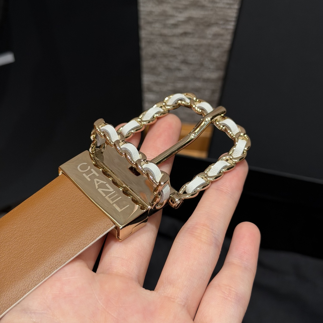 香家 Calfskin & Metal Reversible Belt 30mm 双面皮质腰带 皮质腰带-Chinese UA Cheap High Quatity Brand Clothes Bags handbags Sneakers wholesale wholesaler seller from China Factory suppliers Fashion Clothing Shoes best Quality Beautiful Price 香家 Calfskin & Metal Reversible Belt 30mm 双面皮质腰带 皮质腰带