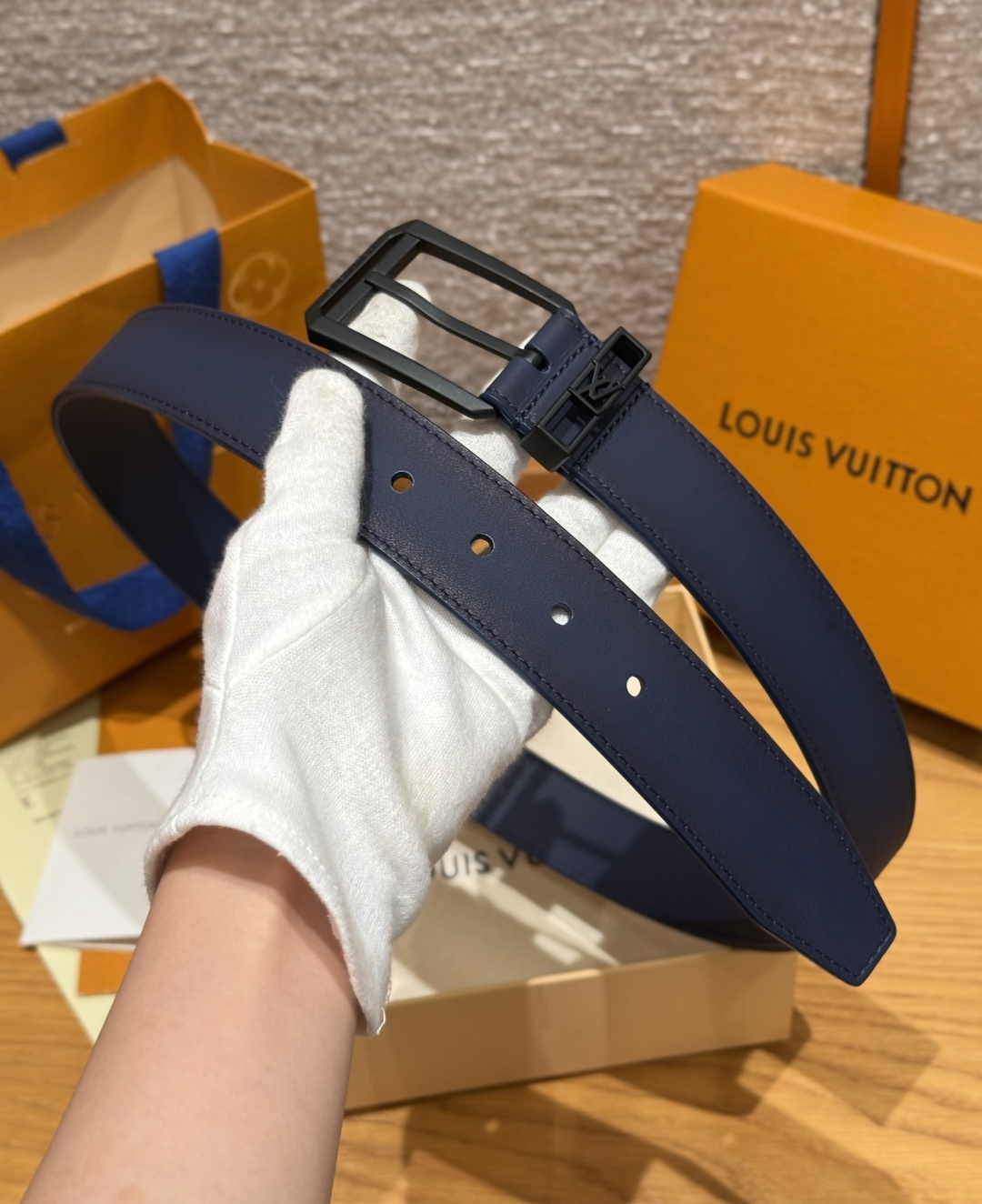 루이비통 LV보야주 35mm 리버시블 벨트 상세 이미지 9