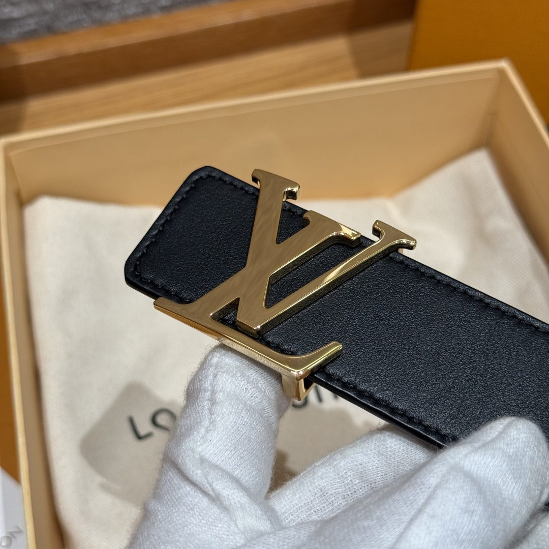 루이비통 LV커넥트 40mm 리버시블 카프스킨 벨트 상세 이미지 4