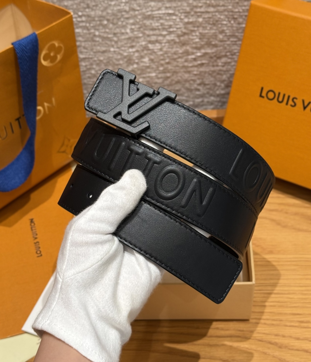 루이비통 LV 커넥트 40mm 리버서블 벨트 상세 이미지 2