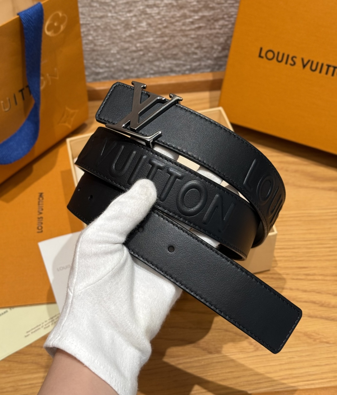 루이비통 LV커넥트 40mm 리버서블 벨트 상세 이미지 2