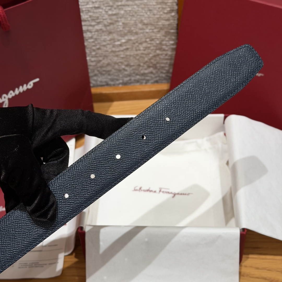 페레가모 JD350 간치니 양면 리버시블 벨트 상세 이미지 5