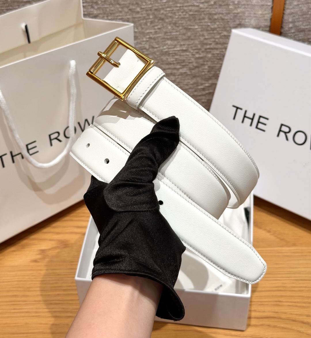 THE ROWClassic Leather Belt 30mm 经典皮带-莆田鞋,莆田鞋货源,高仿鞋,高仿鞋货源,安福档口,莆田高仿鞋,莆田鞋批发,高仿鞋批发,莆田高仿运动鞋,高仿运动鞋,莆田运动鞋 THE ROWClassic Leather Belt 30mm 经典皮带
