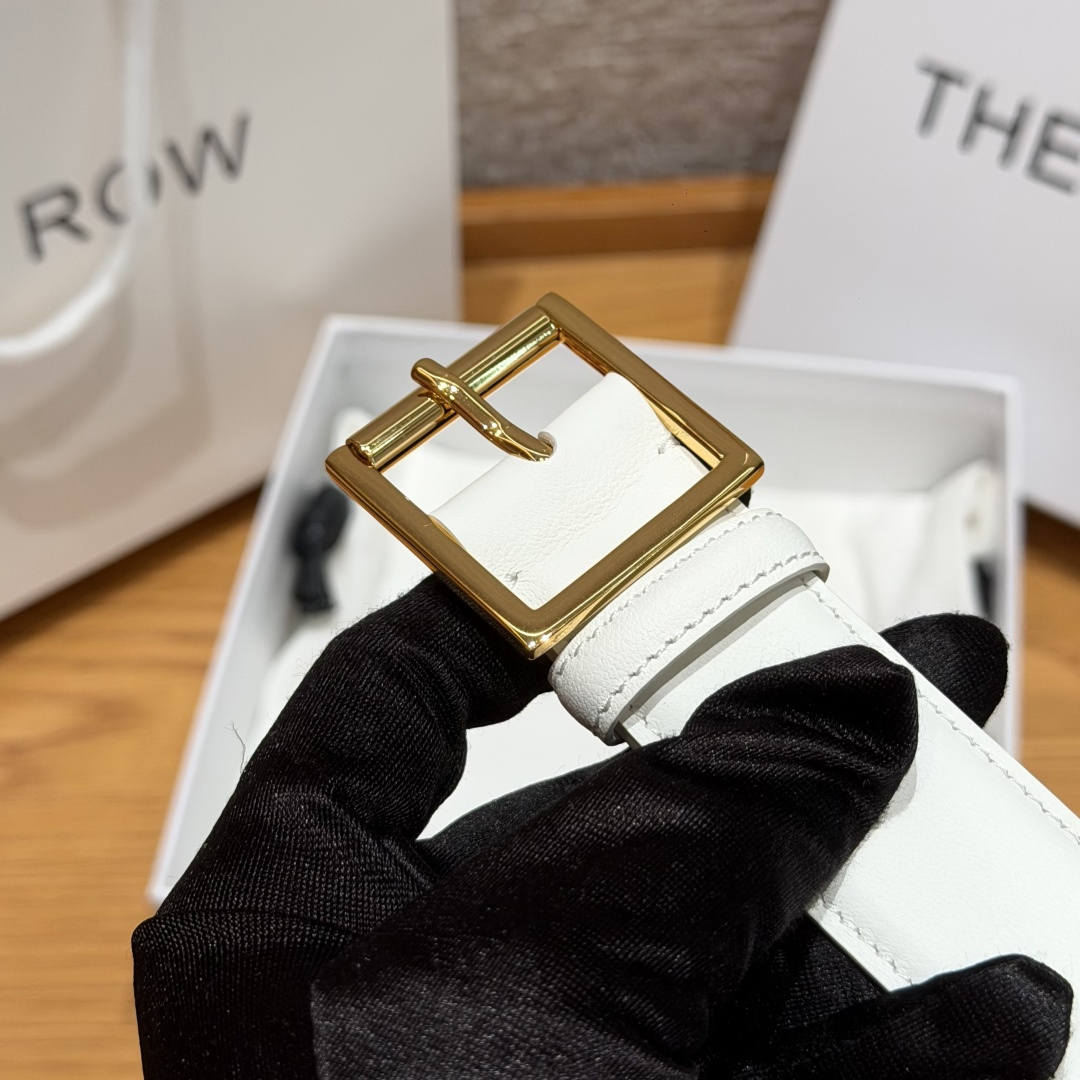 THE ROWClassic Leather Belt 30mm 经典皮带-莆田鞋,莆田鞋货源,高仿鞋,高仿鞋货源,安福档口,莆田高仿鞋,莆田鞋批发,高仿鞋批发,莆田高仿运动鞋,高仿运动鞋,莆田运动鞋 THE ROWClassic Leather Belt 30mm 经典皮带