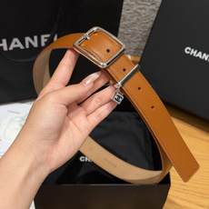 香家✨Leather Belt with CC Charm, Calfskin 30mm 带双C吊饰的皮 香家✨Leather Belt with CC Charm, Calfskin 30mm 带双C吊饰的皮