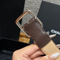 香家✨Leather Belt with CC Charm, Calfskin 30mm 带双C吊饰的皮 香家✨Leather Belt with CC Charm, Calfskin 30mm 带双C吊饰的皮
