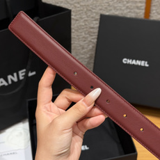 香家✨Leather Belt with CC Charm, Calfskin 30mm 带双C吊饰的皮 香家✨Leather Belt with CC Charm, Calfskin 30mm 带双C吊饰的皮