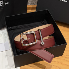 香家✨Leather Belt with CC Charm, Calfskin 30mm 带双C吊饰的皮 香家✨Leather Belt with CC Charm, Calfskin 30mm 带双C吊饰的皮