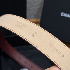 香家✨Leather Belt with CC Charm, Calfskin 30mm 带双C吊饰的皮 香家✨Leather Belt with CC Charm, Calfskin 30mm 带双C吊饰的皮
