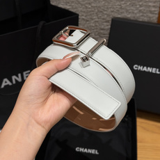 香家✨Leather Belt with CC Charm, Calfskin 30mm 带双C吊饰的皮 香家✨Leather Belt with CC Charm, Calfskin 30mm 带双C吊饰的皮