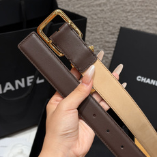 香家✨Leather Belt with CC Charm, Calfskin 30mm 带双C吊饰的皮 香家✨Leather Belt with CC Charm, Calfskin 30mm 带双C吊饰的皮