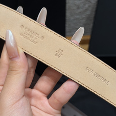 香家✨Leather Belt with CC Charm, Calfskin 30mm 带双C吊饰的皮 香家✨Leather Belt with CC Charm, Calfskin 30mm 带双C吊饰的皮