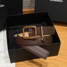 香家✨Leather Belt with CC Charm, Calfskin 30mm 带双C吊饰的皮 香家✨Leather Belt with CC Charm, Calfskin 30mm 带双C吊饰的皮