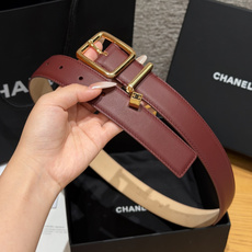 香家✨Leather Belt with CC Charm, Calfskin 30mm 带双C吊饰的皮 香家✨Leather Belt with CC Charm, Calfskin 30mm 带双C吊饰的皮