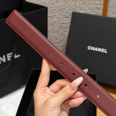 香家✨Leather Belt with CC Charm, Calfskin 30mm 带双C吊饰的皮 香家✨Leather Belt with CC Charm, Calfskin 30mm 带双C吊饰的皮