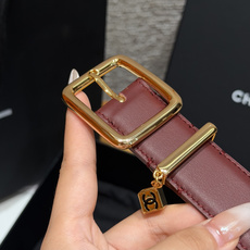 香家✨Leather Belt with CC Charm, Calfskin 30mm 带双C吊饰的皮 香家✨Leather Belt with CC Charm, Calfskin 30mm 带双C吊饰的皮