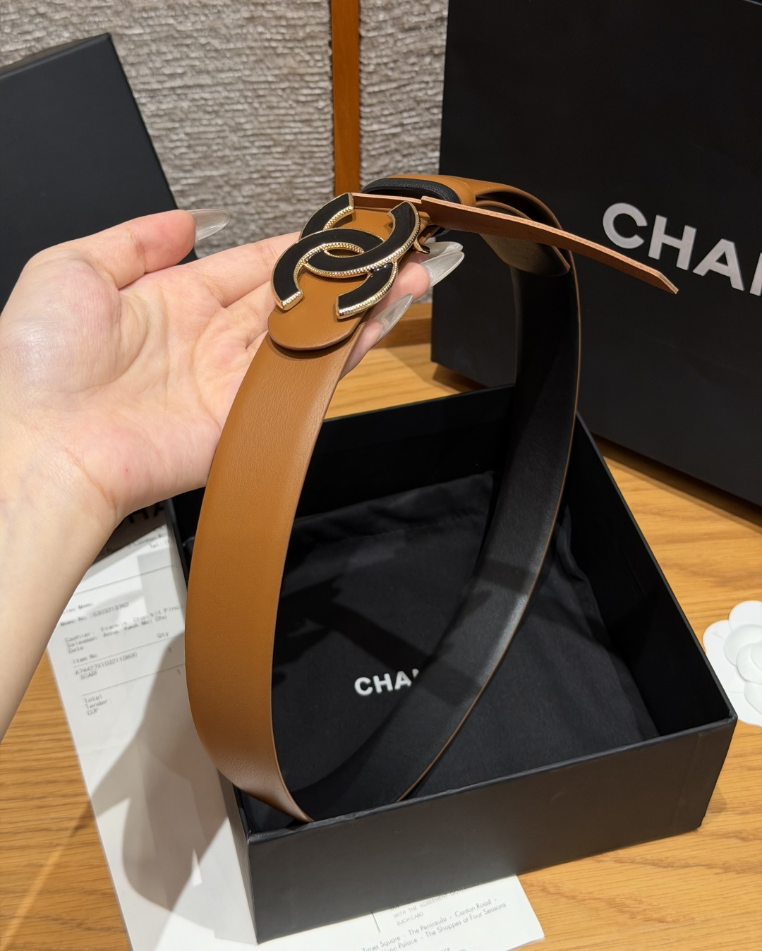 -香家✨双面小牛皮扣腰带系列 Ceinture 30 mm Réversible en Cuir de -香家✨双面小牛皮扣腰带系列 Ceinture 30 mm Réversible en Cuir de