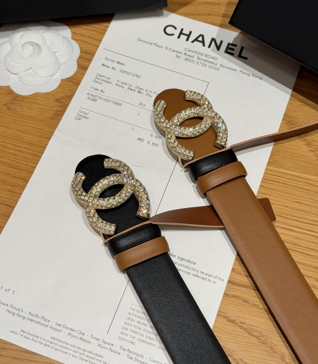 -香家✨双面小牛皮扣腰带系列 Ceinture 30 mm Réversible en Cuir de 