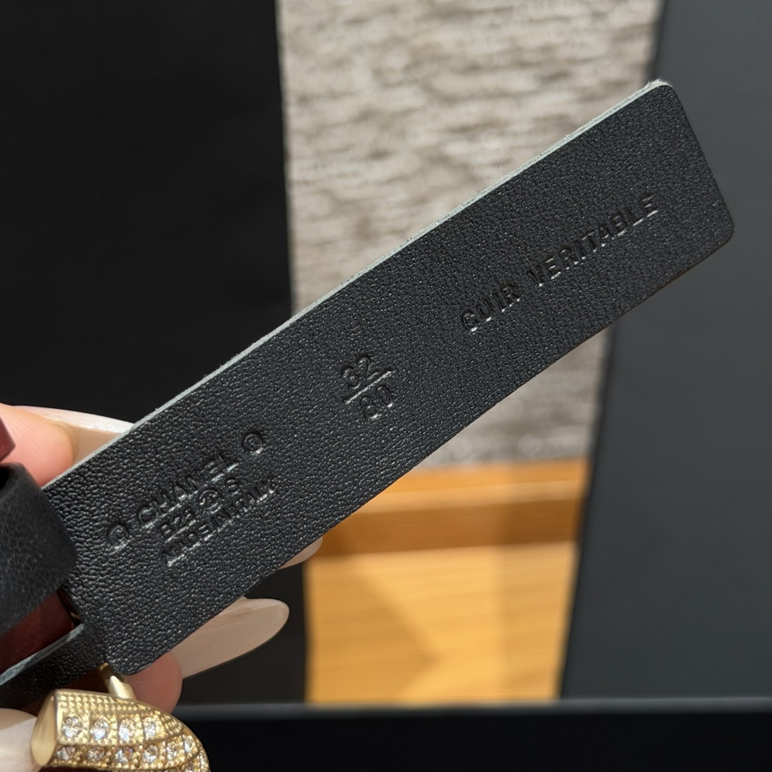 -香家✨双面小牛皮扣腰带系列 Ceinture 30 mm Réversible en Cuir de 