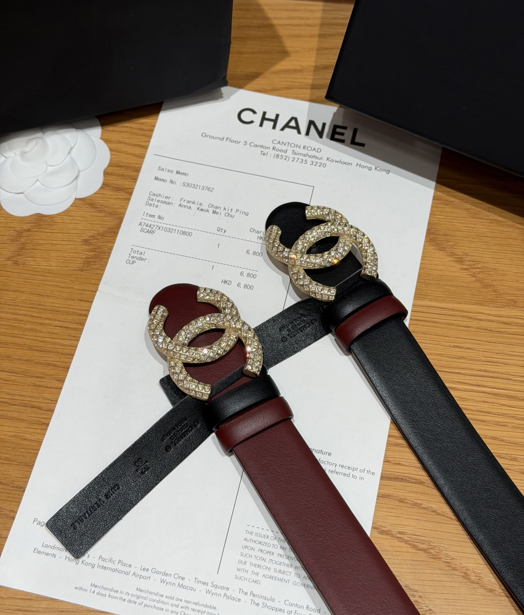 -香家✨双面小牛皮扣腰带系列 Ceinture 30 mm Réversible en Cuir de -香家✨双面小牛皮扣腰带系列 Ceinture 30 mm Réversible en Cuir de