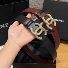 -香家✨双面小牛皮扣腰带系列 Ceinture 30 mm Réversible en Cuir de -香家✨双面小牛皮扣腰带系列 Ceinture 30 mm Réversible en Cuir de
