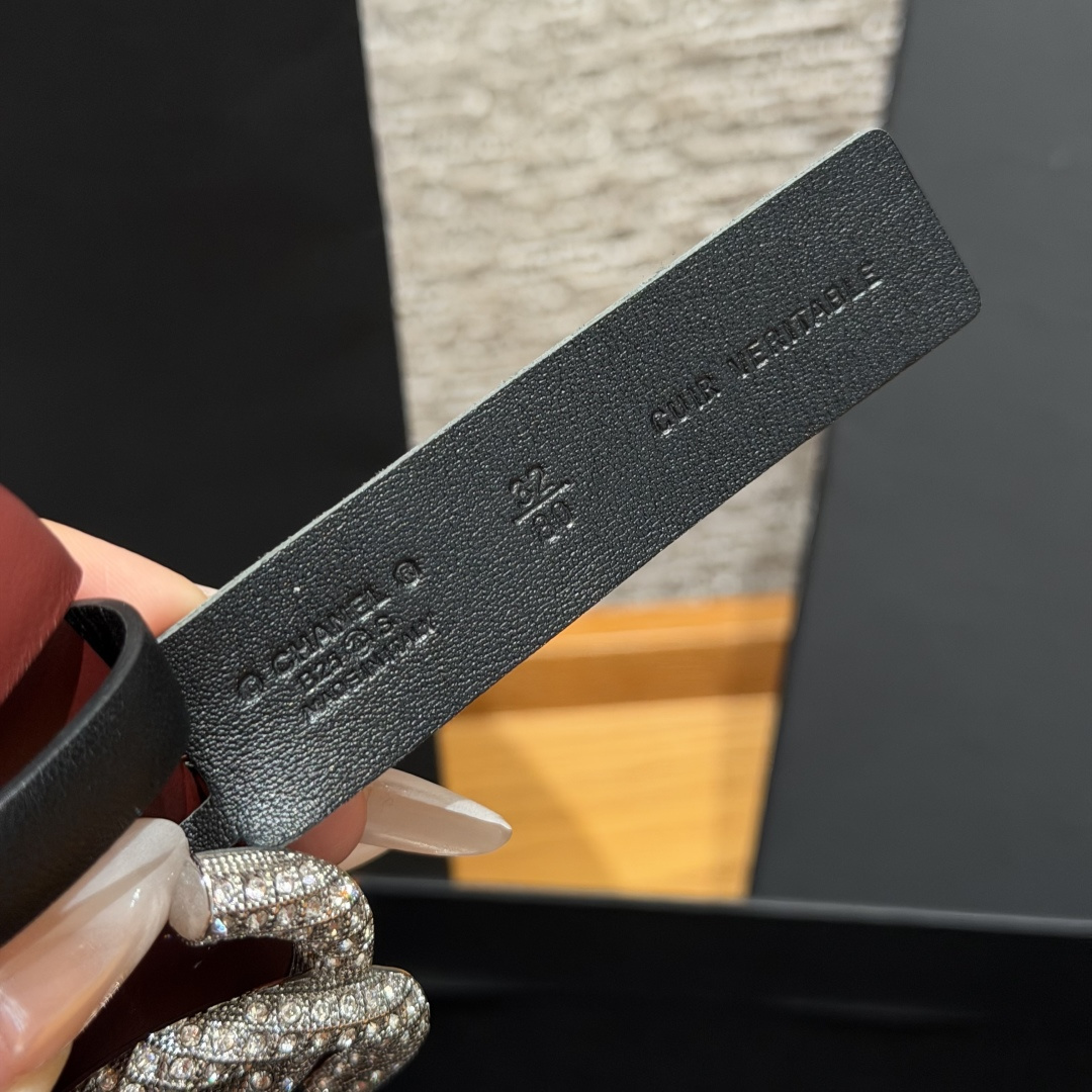-香家✨双面小牛皮扣腰带系列 Ceinture 30 mm Réversible en Cuir de 