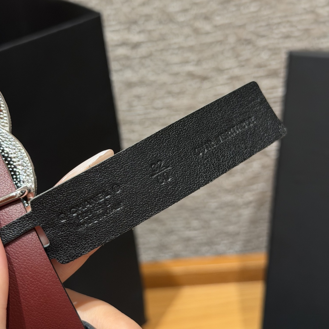 -香家✨双面小牛皮扣腰带系列 Ceinture 30 mm Réversible en Cuir de 
