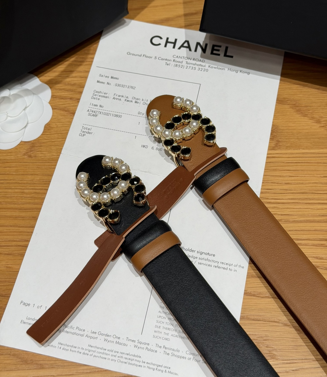 -香家✨双面小牛皮扣腰带系列 Ceinture 30 mm Réversible en Cuir de 