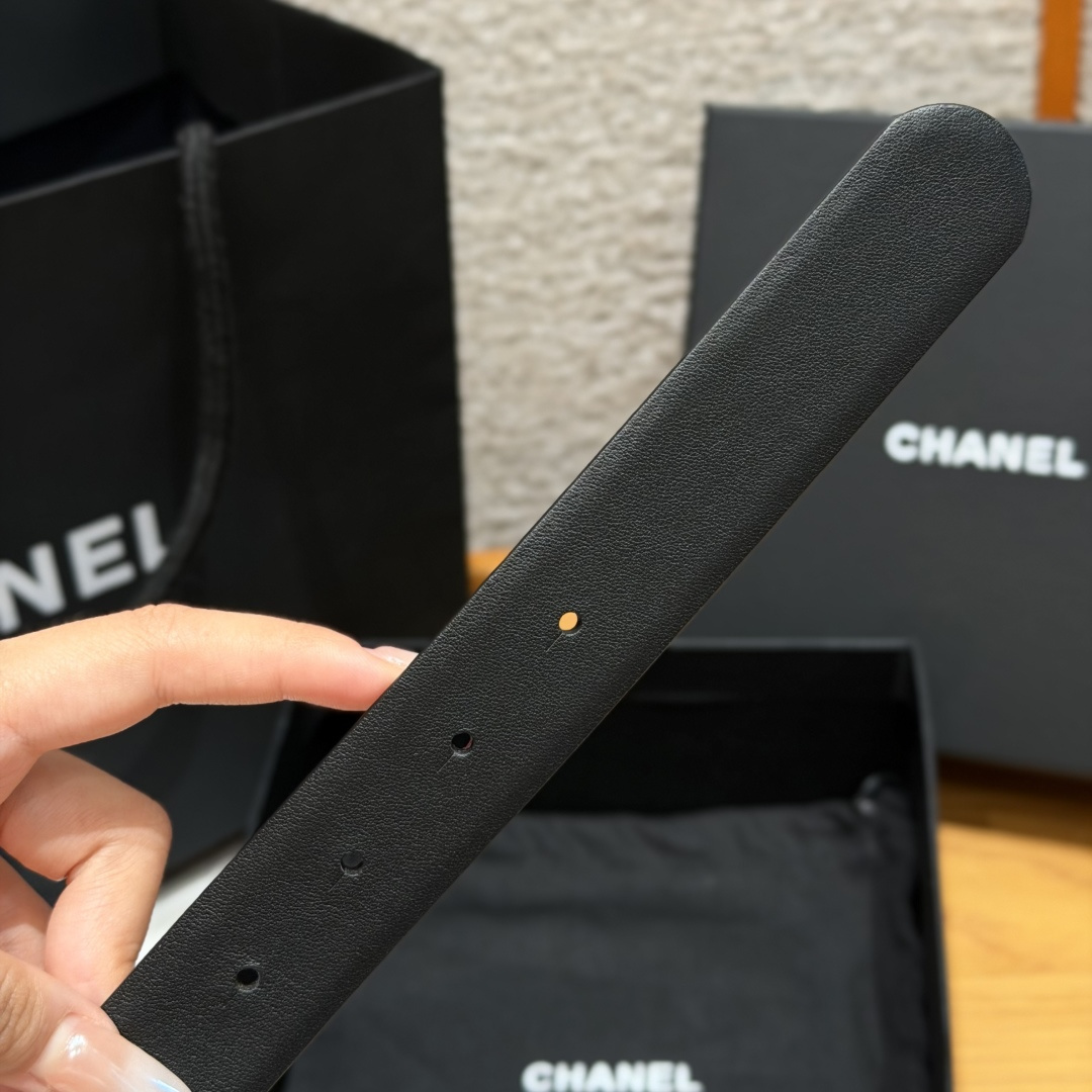 -香家✨双面小牛皮扣腰带系列 Ceinture 30 mm Réversible en Cuir de 