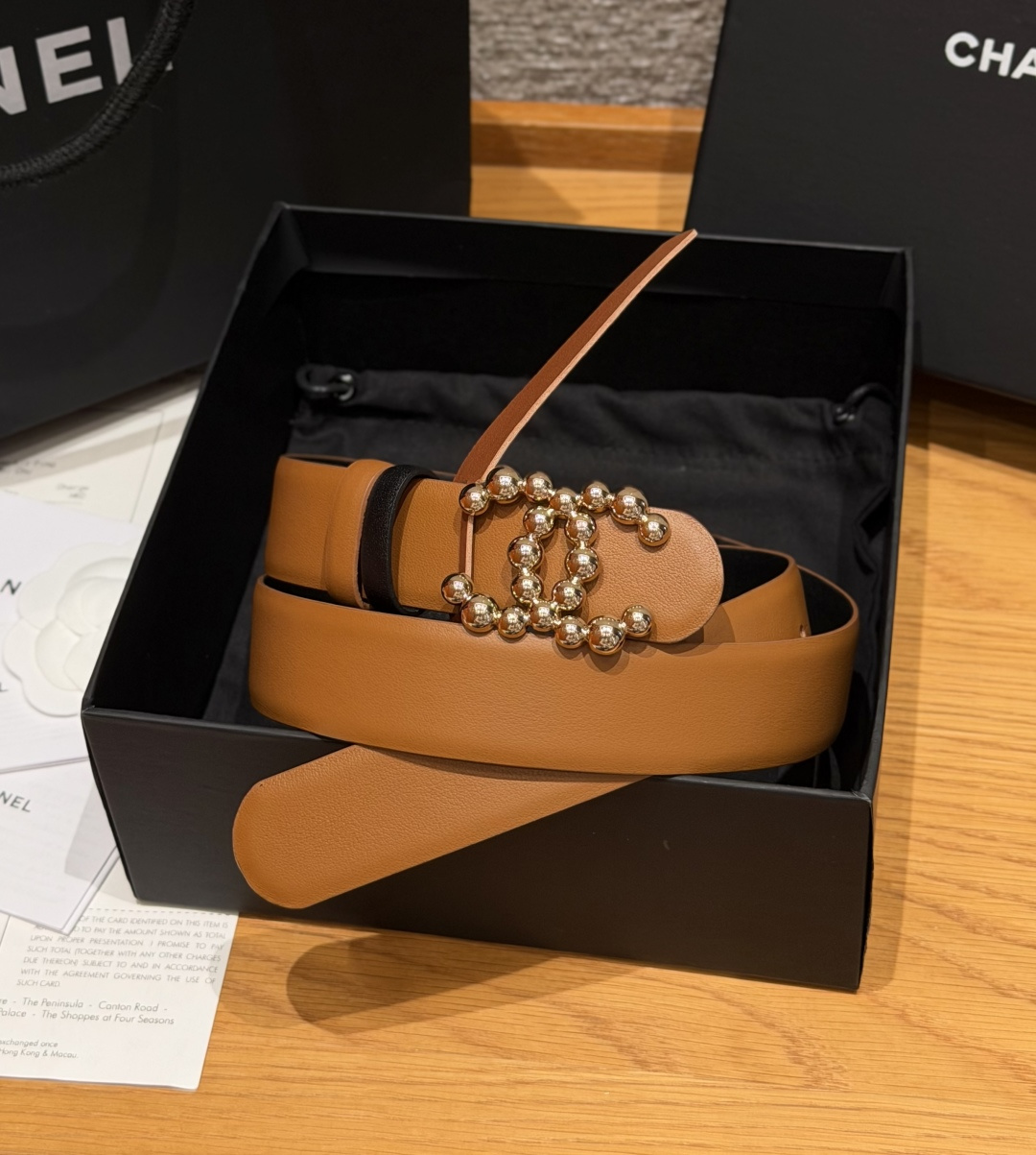 -香家✨双面小牛皮扣腰带系列 Ceinture 30 mm Réversible en Cuir de -香家✨双面小牛皮扣腰带系列 Ceinture 30 mm Réversible en Cuir de