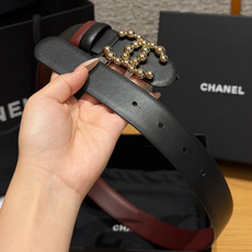 -香家✨双面小牛皮扣腰带系列 Ceinture 30 mm Réversible en Cuir de -香家✨双面小牛皮扣腰带系列 Ceinture 30 mm Réversible en Cuir de