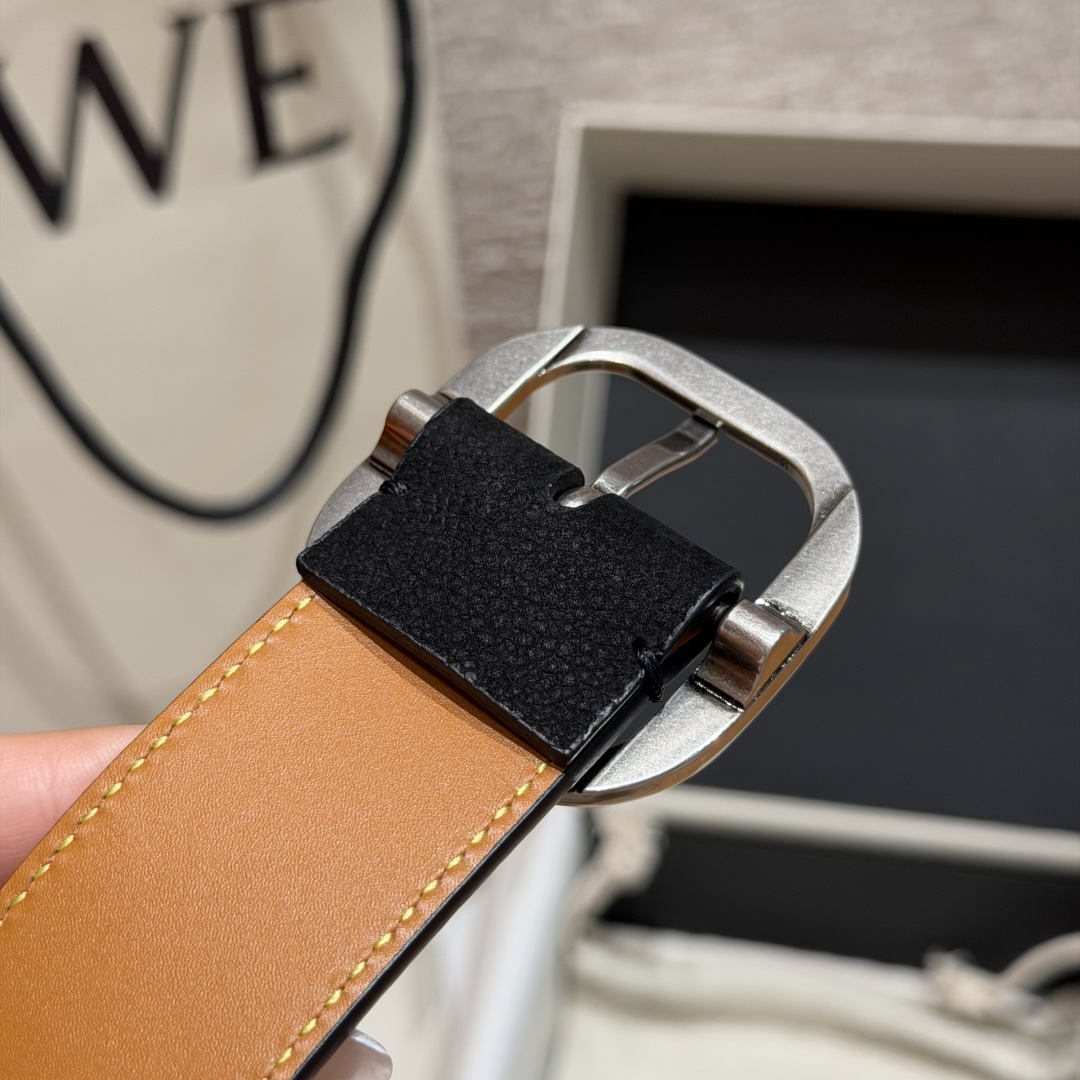 意威家✨ Rounded soft belt in nubuck calfskin 10mm 牛巴革柔软 意威家✨ Rounded soft belt in nubuck calfskin 10mm 牛巴革柔软
