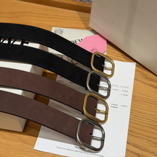 意威家✨ Rounded soft belt in nubuck calfskin 10mm 牛巴革柔软 意威家✨ Rounded soft belt in nubuck calfskin 10mm 牛巴革柔软