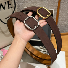 意威家✨ Rounded soft belt in nubuck calfskin 10mm 牛巴革柔软 意威家✨ Rounded soft belt in nubuck calfskin 10mm 牛巴革柔软