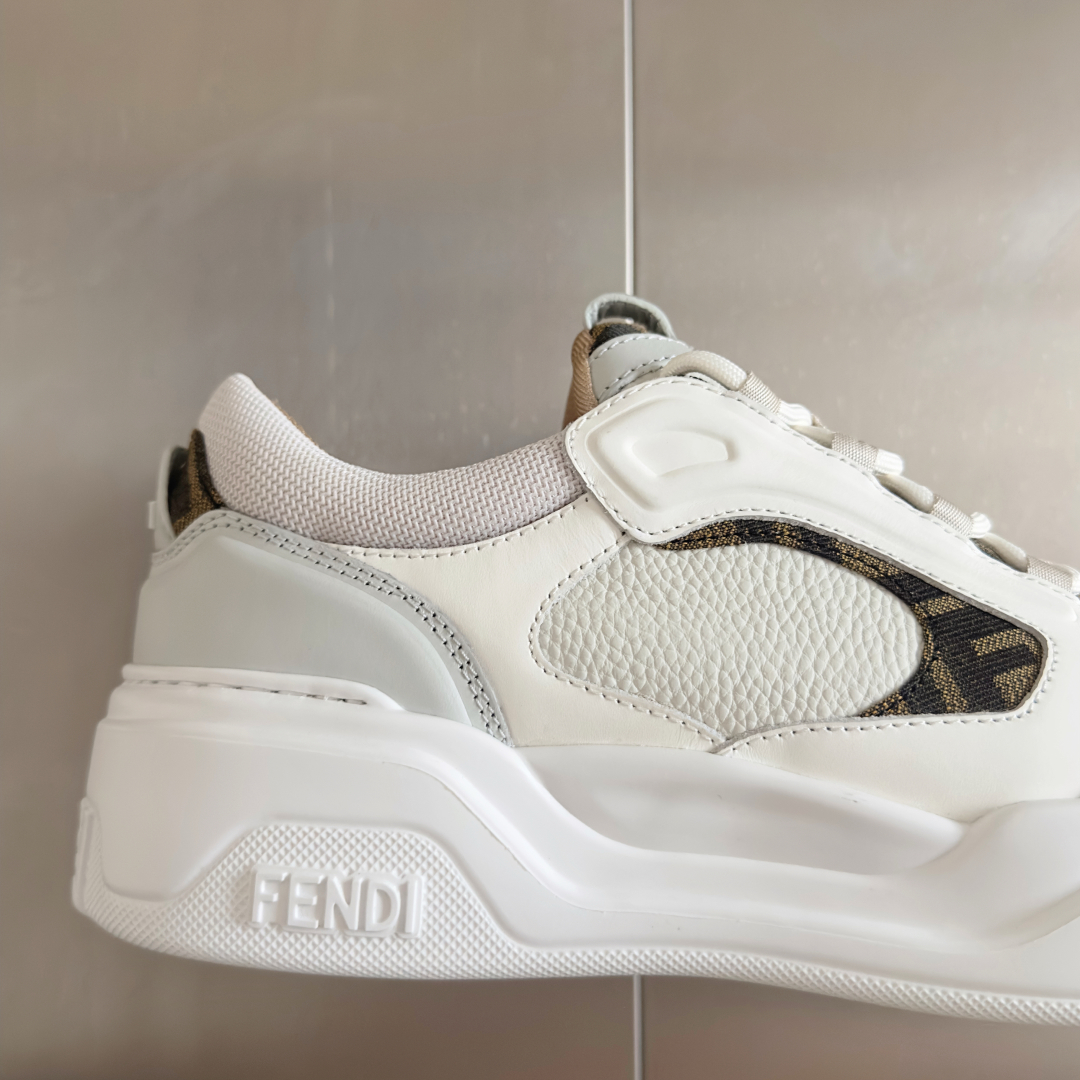顶级版本：男款
Fendi 芬迪 最新 Force系列 FF厚底 休闲 运动鞋 板鞋
原版购入开发 做货