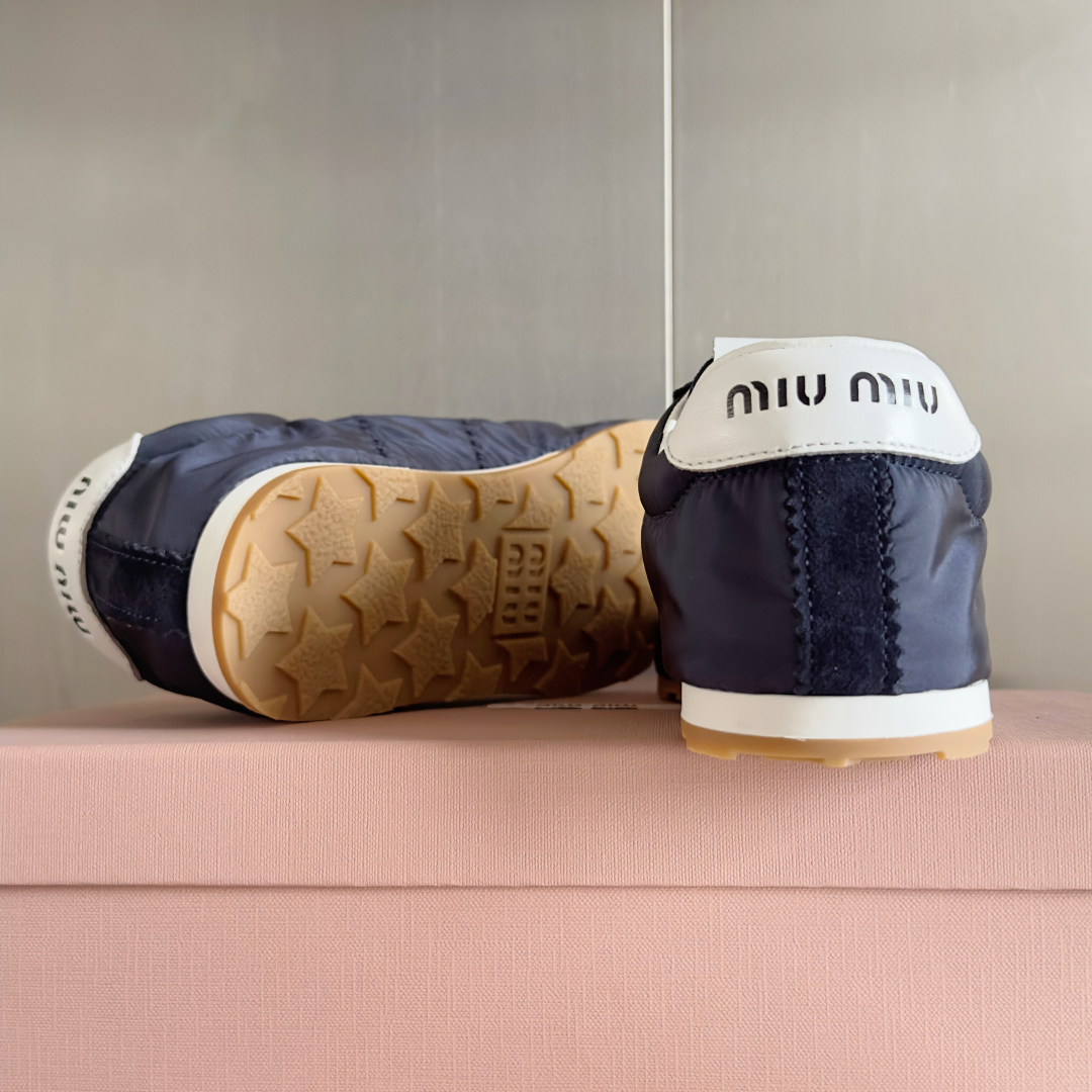 顶级版本：女款
miumiu缪缪 最新 复古 德训鞋 阿甘鞋 休闲 运动鞋
原版购入开发 做货 这款Mi