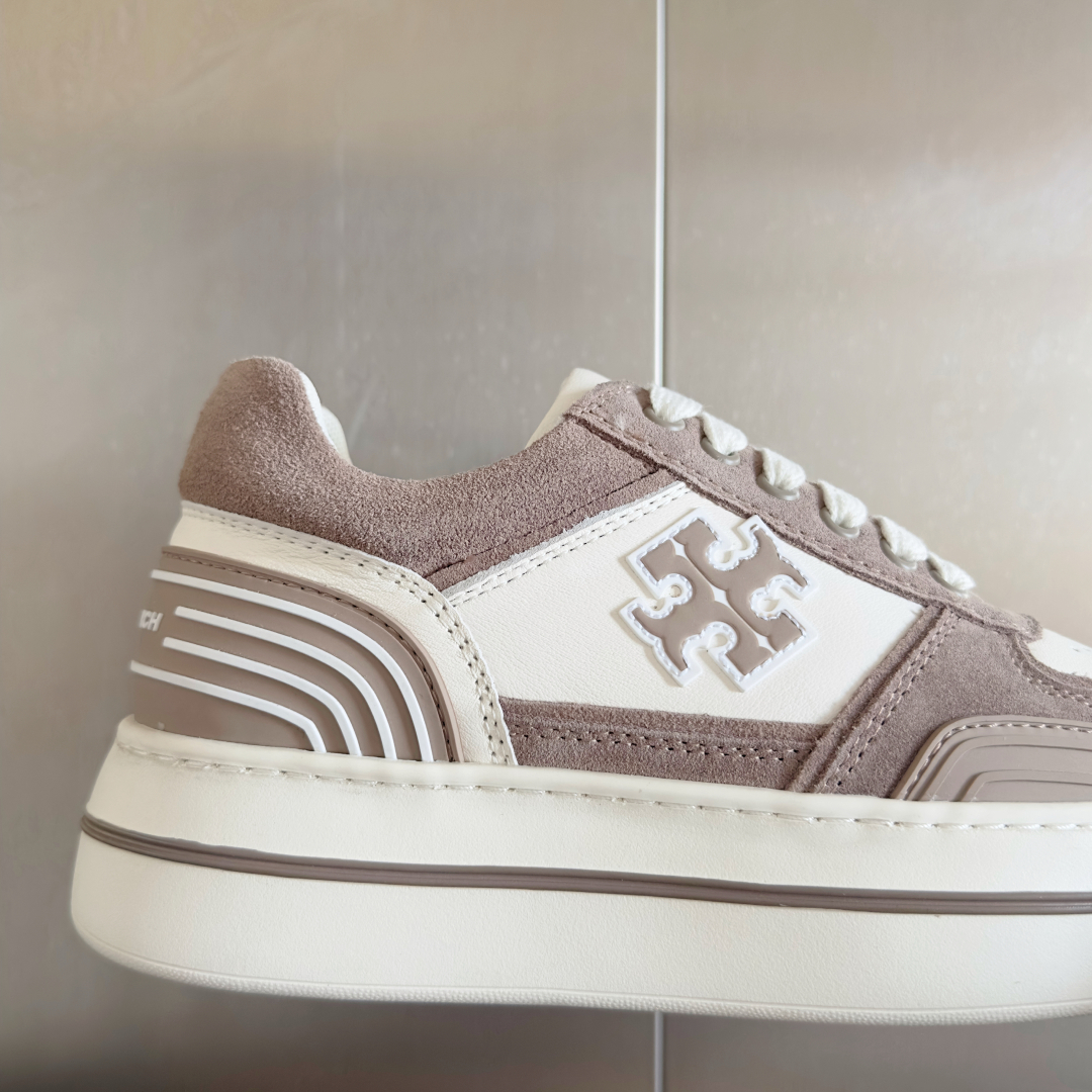 顶级版本：女款
Tory Burch 汤丽柏琦 TB最新Clover Court 系列 厚底 休闲 运动