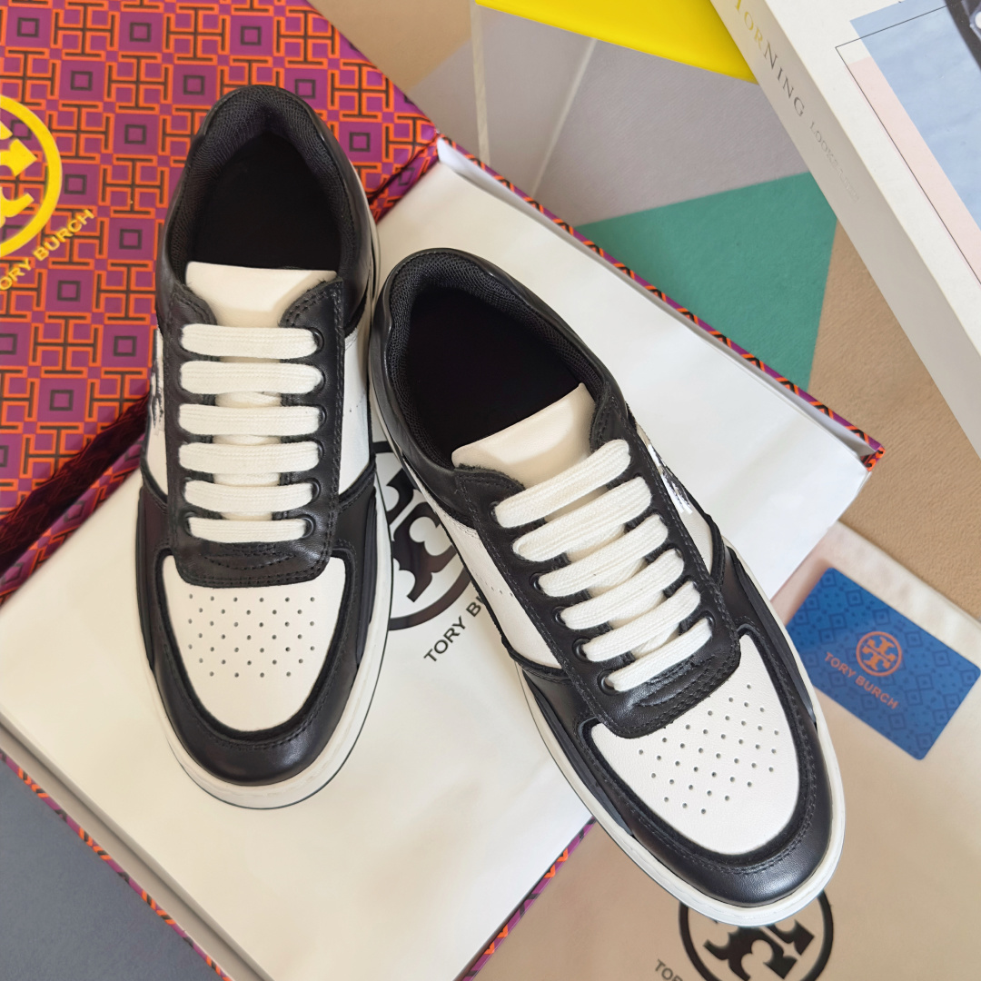 顶级版本:女款
Tory Burch 汤丽柏琦 TB最新Clover Court 系列 厚底 休闲 运动