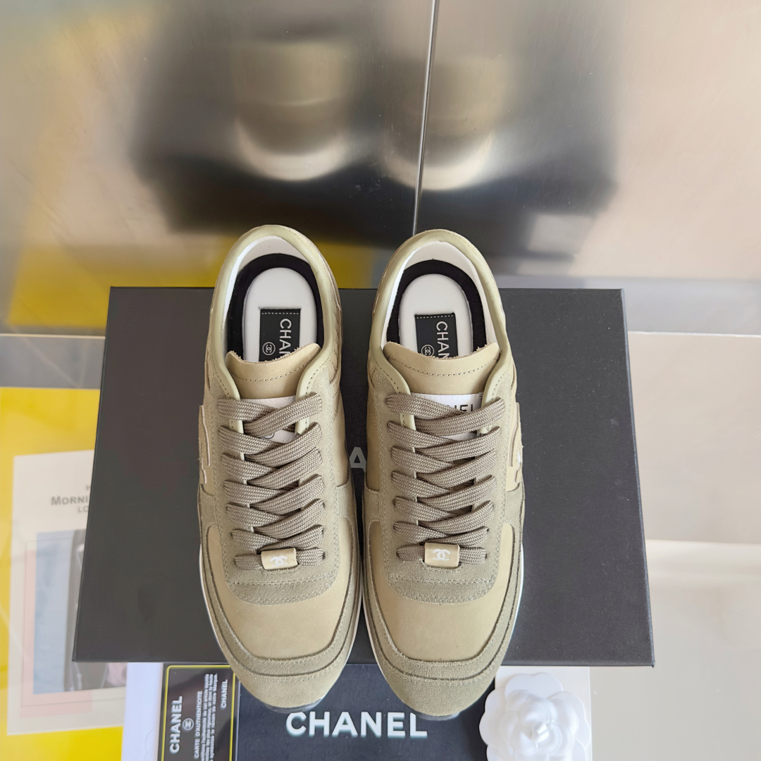 顶级版本：男款
Chanel香奈儿 25。 熊猫配色 德训鞋 休闲 运动鞋 棒球鞋
原版购入开发 做货 